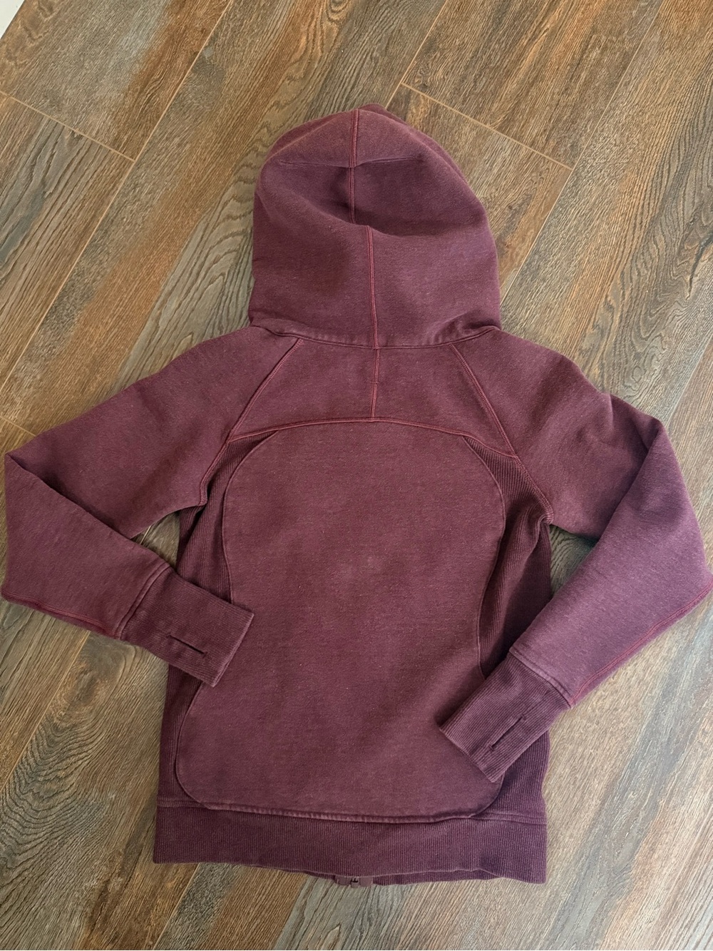 lululemon athletica Plum Scuba Zip Up Hoodie - Picture 6 of 13